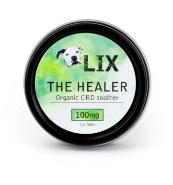 LIX The Healer Organic Soother Salve for Dogs, 100mg, 1-oz