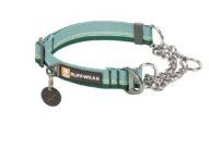 Ruffwear Chain Reaction Martingale Dog Collar, River Rock Green, 14-20-in