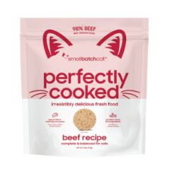 Smallbatch Perfectly Cooked Beef Sliders Frozen Cat Food, 2-lb