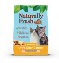 Naturally Fresh Walnut-Based Multi-Cat Ultra Odor Control Quick-Clumping Cat Litter, 26-lb