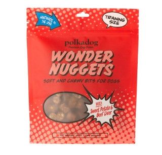 Polkadog Wonder Nuggets with Sweet Potato & Beef Dog Treats, 12-oz