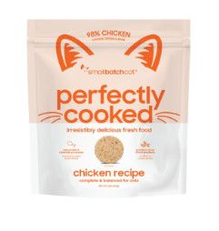 Smallbatch Perfectly Cooked Chicken Sliders Frozen Cat Food, 2-lb