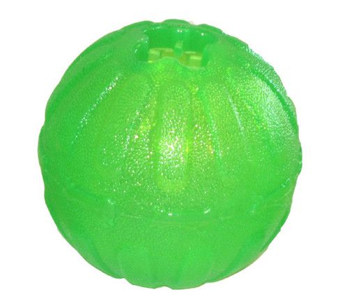 Starmark Treat Dispensing Chew Ball Dog Toy, Large
