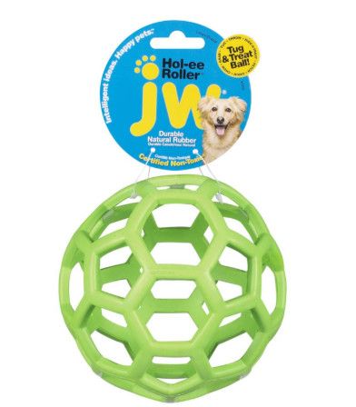 JW Pet Hol-ee Roller Dog Toy, Color Varies, Large