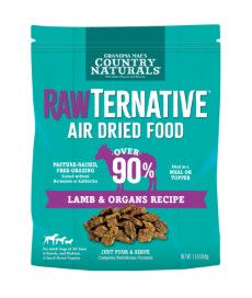 RawTernative Lamb & Organs Air-Dried Dog Food, 1-lb