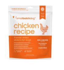 Smallbatch Dog Freeze-Dried Dog Food, Chicken Recipe, 14-oz