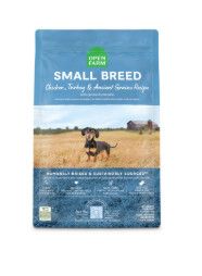 Open Farm Small Breed Chicken, Turkey & Ancient Grains Recipe Dry Dog Food, 11-lb