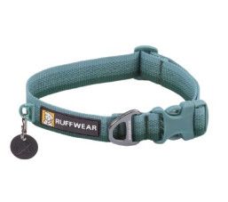 Ruffwear Front Range Dog Collar, River Rock Green, 14-20-in