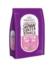 Stella & Chewy's Raw Coated Kibble Cage-Free Chicken Kitten Dry Cat Food, 5-lb