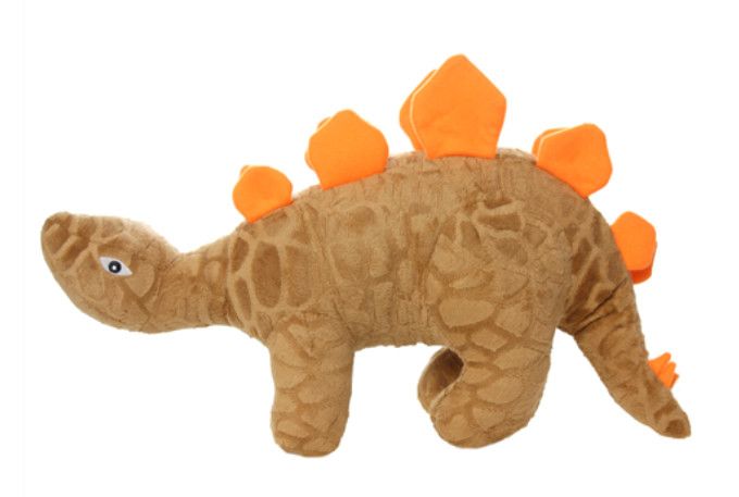 Tuffy Dinosaur Stegosaurus Dog Toy