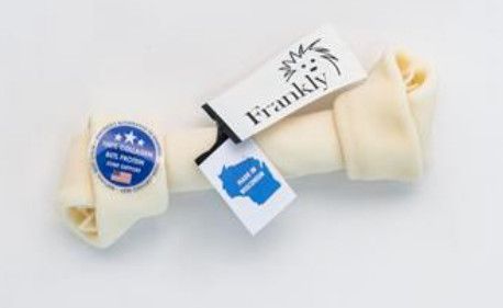 Frankly Pet Collagen Bone Natural Flavor Dog Treats, Large, 10-11-in
