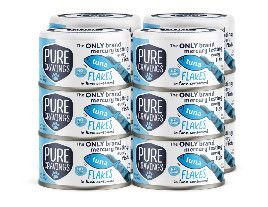 Pure Cravings Tuna in Tuna Consomme Flakes Wet Cat Food Can, 3-oz