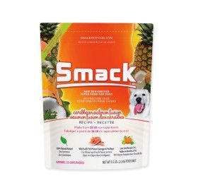 Smack Pet Food Caribbean Salmon Fusion Dehydrated Dog Food, 7.4-oz|210-gram