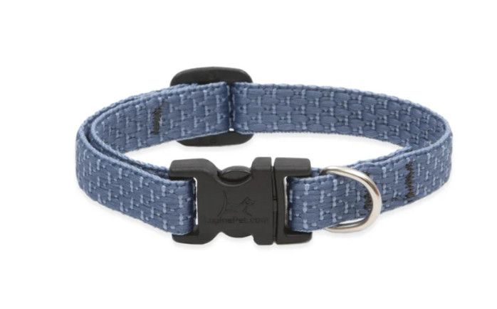 Lupine Pet Eco Adjustable Dog Collar, Mountain Lake, 1/2-in x 6-9-in