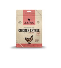 Vital Essentials Chicken Entree Mini Nibs Freeze-Dried Raw Dog Food, 14-oz