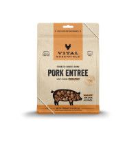 Vital Essentials Pork Entree Mini Nibs Freeze-Dried Raw Cat Food, 12-oz