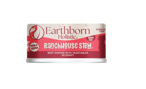 Earthborn Holistic RanchHouse Stew Grain-Free Wet Cat Food Can, 5.5-oz