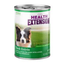 Health Extension Grain-Free Duck Entree Canned Dog Food, 12.5-oz