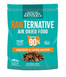 RawTernative Chicken & Liver Air-Dried Dog Food, 3-lb