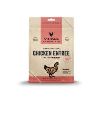 Vital Essentials Chicken Entree Mini Nibs Freeze-Dried Raw Cat Food, 12-oz