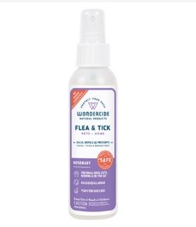 Wondercide 'FLEA & TICK' Natural Flea, Tick & Mosquito Control for Dogs, Cats & Home - Rosemary Scent 4z