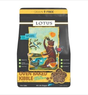Lotus Oven-Baked Chicken Grain-Free Dry Cat Food, 2.2-lb
