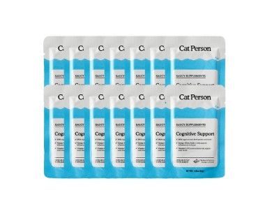 Weruva Cat Person Cognitive Support Chicken & Salmon in Gravy Cat Supplement, 1.05-oz