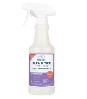 Wondercide 'FLEA & TICK' Natural Flea, Tick & Mosquito Control for Dogs, Cats & Home - Rosemary Scent, 32-oz