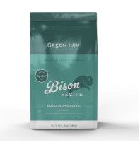Green Juju Limited Ingredient Diet Bison Raw Freeze-Dried Dog Food, 14-oz