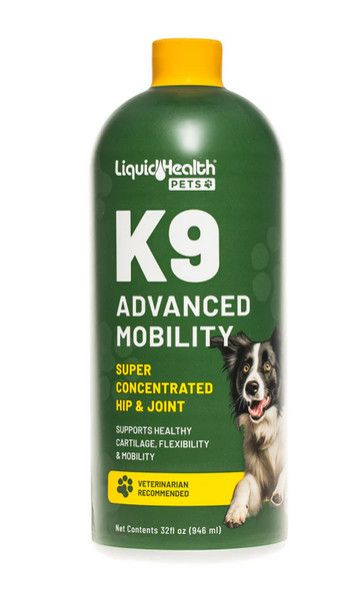 Liquid Health Pets K9 Level 5000 Glucosamine Dog Supplement, 32-oz bottle