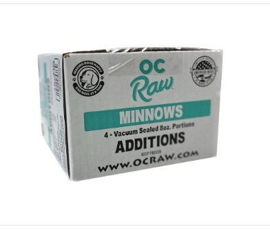 OC Raw Additions Minnows Frozen Dog Food, 2-lb