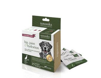Totoniks Hip, Joint & Hydration Refill Pack Large Dog Supplement, 15-count