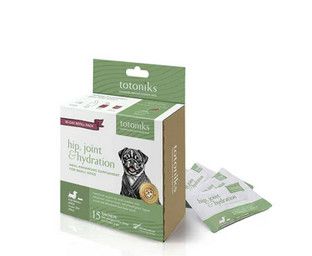 Totoniks Hip, Joint & Hydration Refill Pack Small Dog Supplement, 15-count