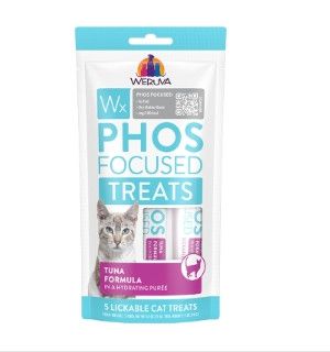 Weruva Cat Wx Phos Focused Tuna Lickable Cat Treats, 5-pk