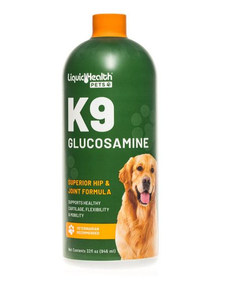 Liquid Health Pets Original K9 Glucosamine Dog Supplement, 32-oz bottle