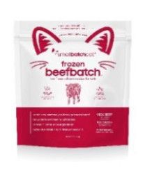 Smallbatch Cat Beef Batch Sliders Frozen Cat Food, 3-lb