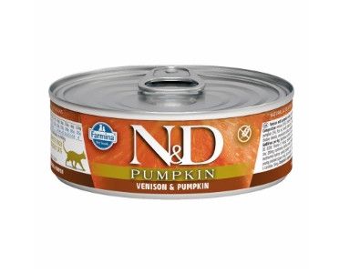 Farmina N&D Pumpkin Venison & Pumpkin Wet Cat Food, 2.46-oz