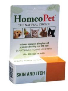 HomeoPet Skin & Itch Dog, Cat, Bird & Small Animal Supplement, 450 drops