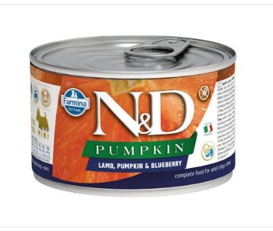 Farmina N&D Pumpkin, Lamb & Blueberry Wet Dog Food, 4.9-oz