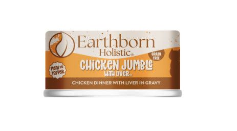 Earthborn Holistic Chicken Jumble with Liver Grain-Free Wet Cat Food Can, 5.5-oz