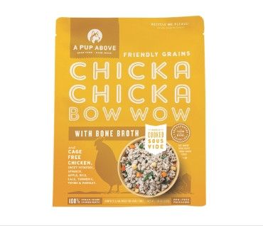 A Pup Above Chicka Chicka Bow Wow Friendly Grains Gently Cooked Dog Food, 3-lb