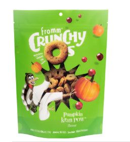 Fromm Crunchy O's Pumpkin Kran Pow Dog Treats, 6-oz