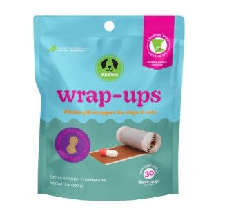 Stashios Wrap-Ups Peanut Butter Flavored Dog & Cat Treats, 2-oz