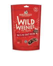 Stella & Chewy's Wild Weenies Bac'n Me Crazy Freeze-Dried Dog Treats, 11-oz
