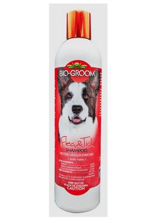 Bio-Groom Flea & Tick Pyrethrin Dog Shampoo, 12-oz