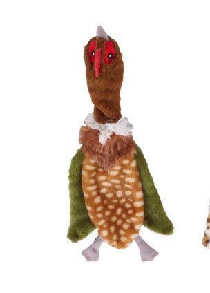 Ethical Pet Skinneeez Crinklers Bird Dog Toy, Color Varies, 14-in