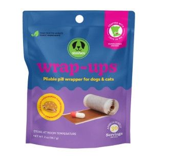 Stashios Wrap-Ups Bacon Cheeseburger Flavored Dog & Cat Treats, 2-oz