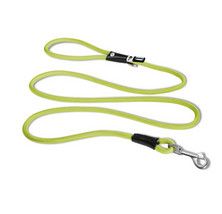 Curli Stretch Comfort Leash, Lime, M