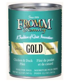 Fromm Chicken & Duck Pate Canned Dog Food, 12.2-oz