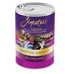 Zignature Zssential Multi-Protein Formula Wet Dog Food Can, 13-oz